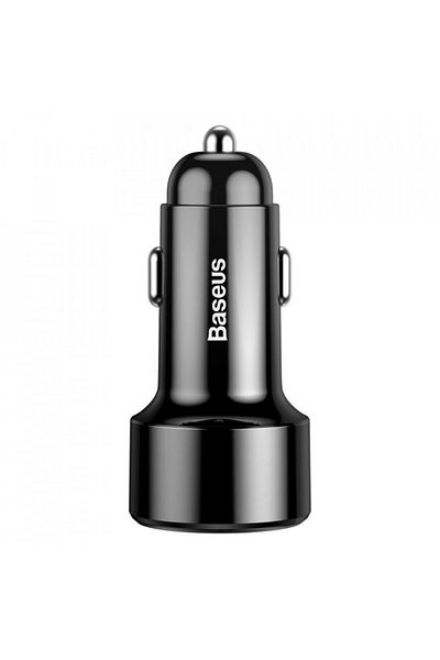 Baseus USB Car Charger, Type-C 6A, 45W - (CCMLC20C-01) - Black