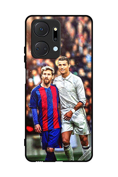 Covernex غطاء حماية لهاتف Honor X7a ميسي وكريستيانو رونالدو