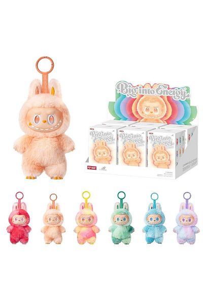 Generic Labobo The Monsters Big 'N Energy Series Vinyl Plush Pendant Box 6 Pack