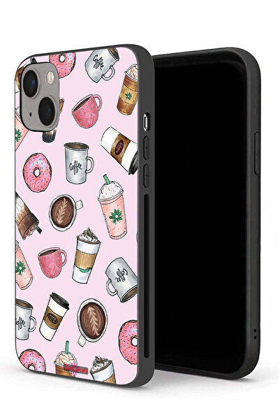 Tolwak جراب حماية لجهاز Apple iPhone 13 mini - فن محبي القهوة