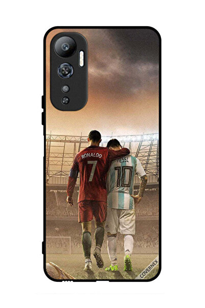 Covernex غطاء حماية لهاتف Infinix Hot 20 ميسي ورونالدو