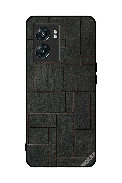 Covernex غطاء حماية لهاتف OnePlus Nord N300 بنمط جدار حجري