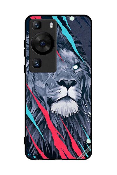Covernex غطاء حماية لهاتف هواوي بي 60 برسومات الأسد الملك