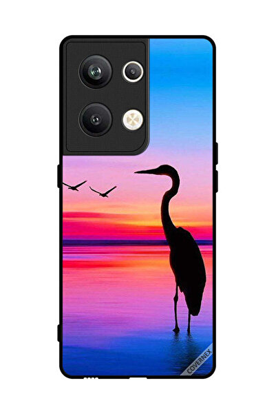 Covernex غطاء حماية لهاتف Oppo Reno 9 Pro Plus - شوك وطيور