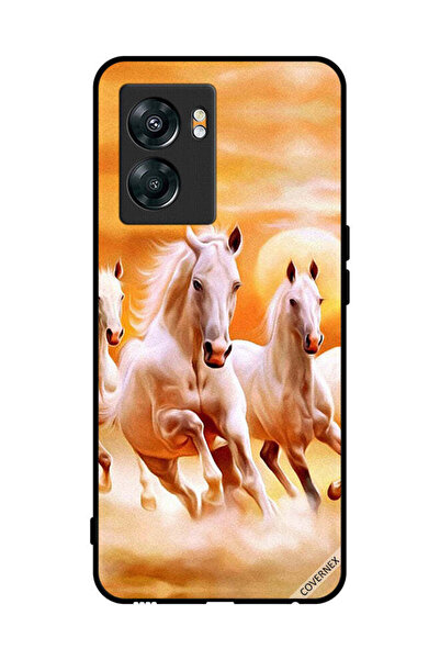 Covernex غطاء حماية لهاتف OnePlus Nord N300 - خيول تركض