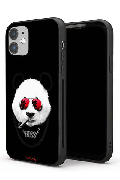 Tolwak Apple iPhone 11 Protective Case Boss Panda