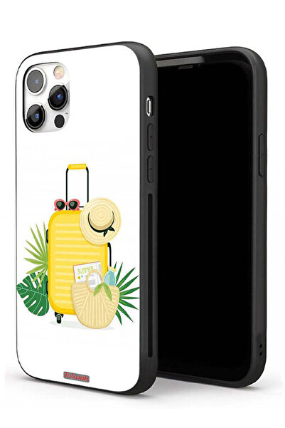 Tolwak جراب حماية لجهاز Apple iPhone 11 Pro Max برسومات فنية رقمية صيفية