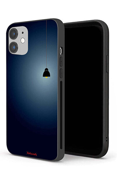 Tolwak غطاء حماية لجهاز Apple iPhone 12 mini مع إضاءة فنية معلقة