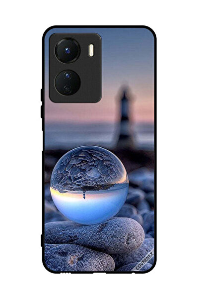 Covernex غطاء حماية لهاتف فيفو Y16 - تصوير رائع للطبيعة في زجاج دائري
