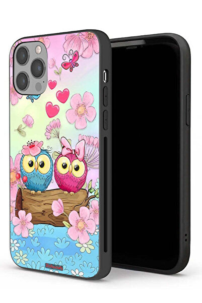 Tolwak جراب حماية لجهاز Apple iPhone 12 Pro بتصميم بومة لطيفة