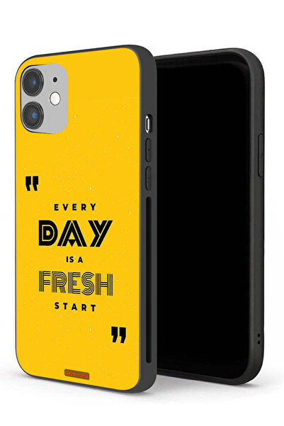 Tolwak جراب حماية لجهاز Apple iPhone 12 mini كل يوم هو بداية جديدة