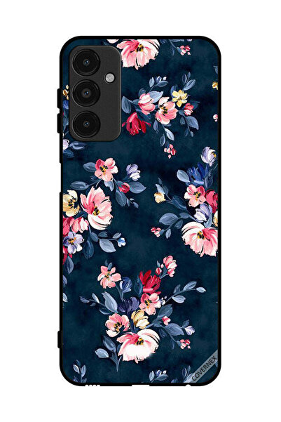 Covernex غطاء حماية لهاتف سامسونج جالاكسي A14 5G مزين برسومات زهور مرسومة يدويًا