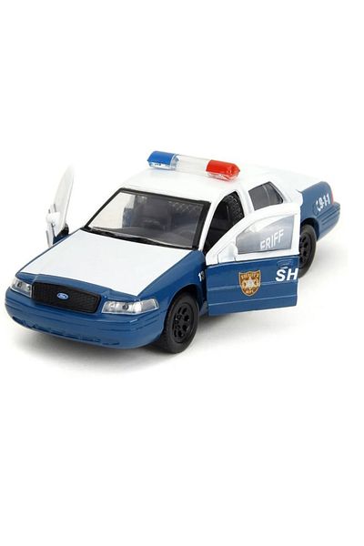 Jada The Walking Dead - Rick Grimes Ford Crown Victoria Sheriff's Car |   Jada 1:32 Scale