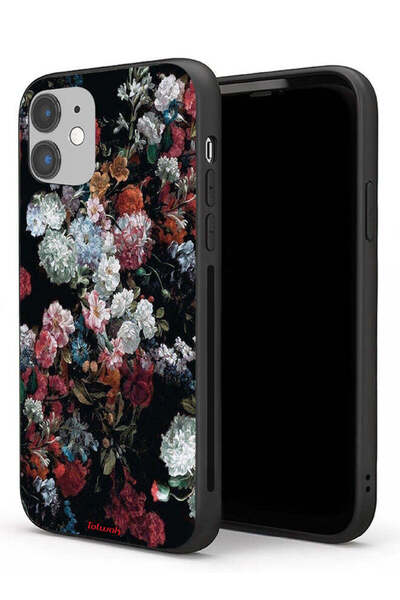 Tolwak غطاء حماية لجهاز Apple iPhone 11 بنقشة ورود عتيقة