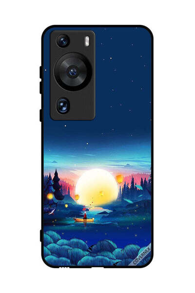 Covernex غطاء حماية لهاتف هواوي بي 60 برو - منظر غروب الشمس