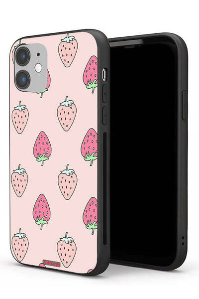 Tolwak غطاء حماية لجهاز Apple iPhone 11 أيقونة الفراولة