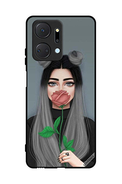 Covernex غطاء حماية لهاتف Honor X7a - تصميم فتاة لطيفة