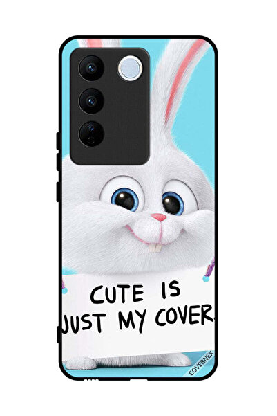 Covernex غطاء حماية لهاتف Vivo S16 Pro، أرنب لطيف هو مجرد غطاء لي