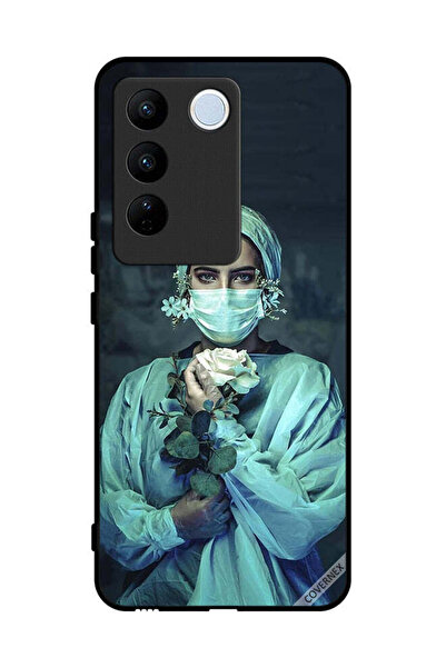 Covernex غطاء حماية لهاتف Vivo V27 Nurse Art