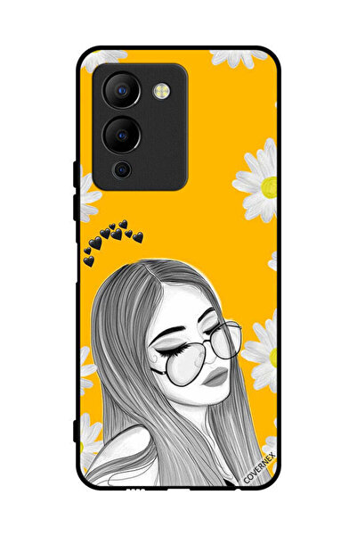 Covernex غطاء حماية لهاتف Infinix Note 12 Pro 5G - نظارات فنية للبنات