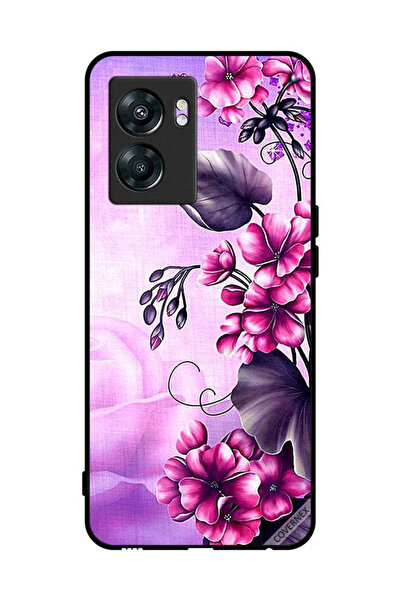 Covernex غطاء حماية لهاتف OnePlus Nord N300 بخلفية زهور رومانسية