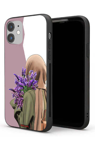 Tolwak غطاء حماية لهاتف Apple iPhone 11 يحمل زهرة