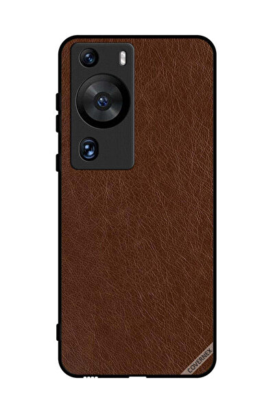 Covernex غطاء حماية لهاتف هواوي بي 60 برو بنمط جلدي