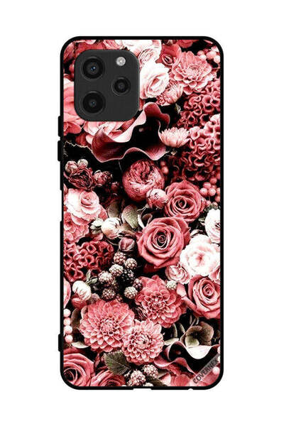 Covernex غطاء حماية لهاتف هواوي إنجوي 50z - لون الخوخ والورود