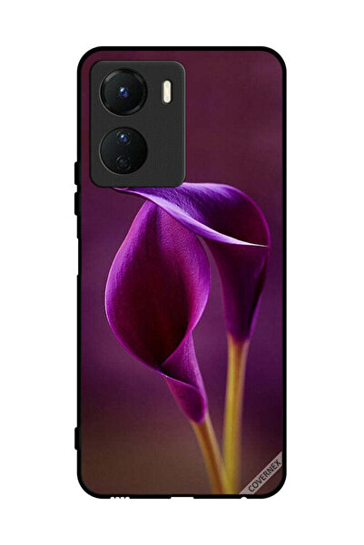 Covernex غطاء حماية لهاتف فيفو Y16 - زهرتان جميلتان