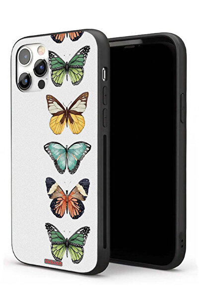 Tolwak غطاء حماية لجهاز Apple iPhone 11 Pro Max بنقشة أربع فراشات