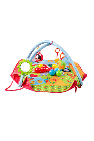 Toys2you 3in1 Top Havuzuna Dönüşebilen Aktivite Oyun Halısı - Çiftlik