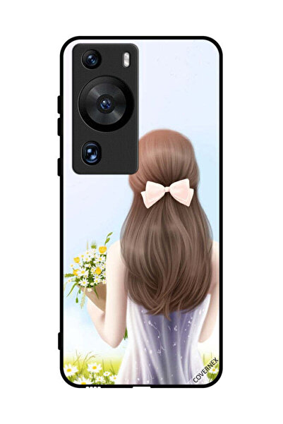 Covernex غطاء حماية لهاتف هواوي بي 60 برو - فتاة جميلة