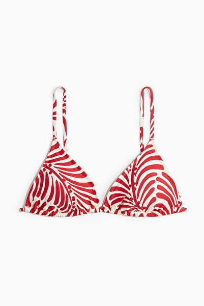 H&M Dolgulu Üçgen Bikini Üstü