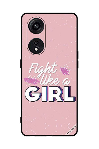 Covernex غطاء حماية لهاتف Oppo Reno8 T 5G Fight Like A Girl