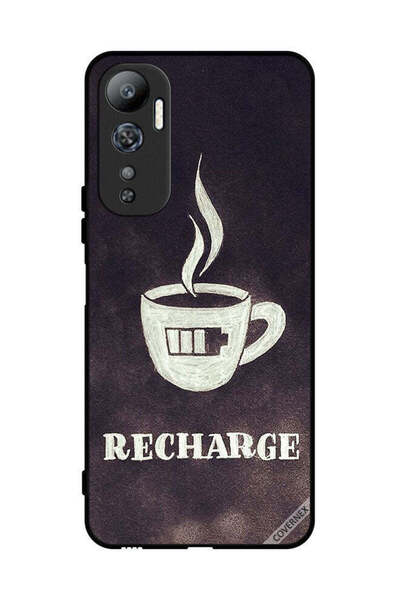 Covernex غطاء حماية لهاتف Infinix Hot 20 Coffee Recharge