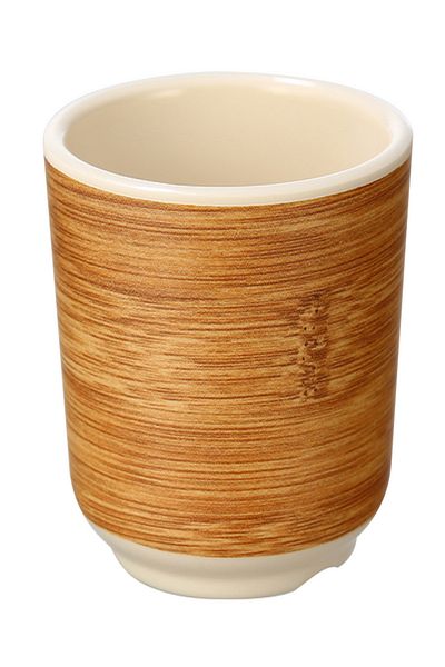 Felli Elegant Durable Round Melamine and Bamboo Tea Cup