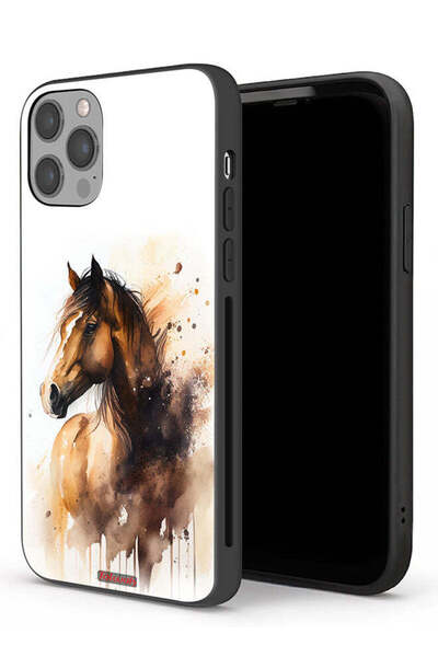 Tolwak غطاء حماية لجهاز Apple iPhone 12 Pro Max بتصميم حصان تجريدي