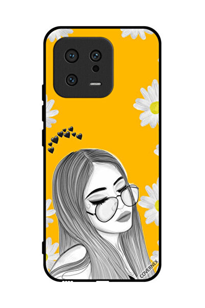 Covernex Protective Case Cover For Xiaomi 13 Glasses Girl Art