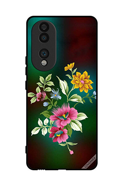 Covernex غطاء حماية لهاتف Honor 70 بتصميم زهور عالية الدقة