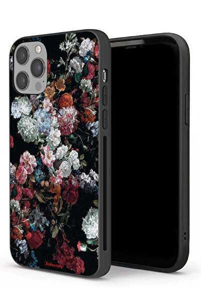 Tolwak غطاء حماية لجهاز Apple iPhone 12 Pro Max بنقشة ورود عتيقة