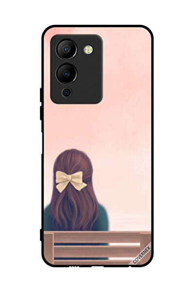 Covernex غطاء حماية لهاتف Infinix Note 12 G96 - فتاة لطيفة وحيدة