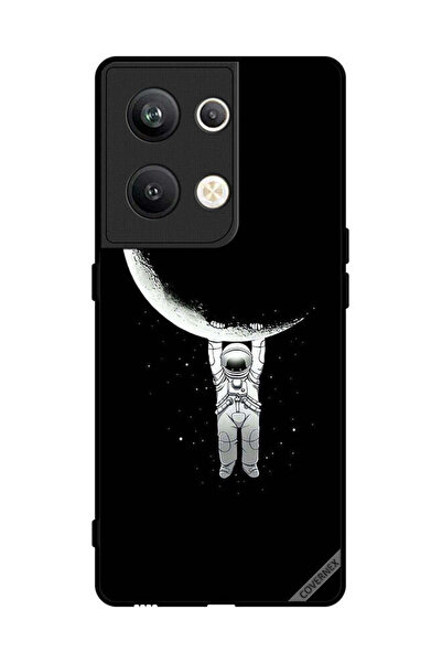 Covernex غطاء حماية لهاتف Oppo Reno 9 Pro Plus مطبوع عليه صورة رائد فضاء معلق...