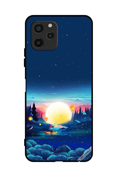 Covernex غطاء حماية لهاتف هواوي إنجوي 50z، منظر غروب الشمس، طلاء