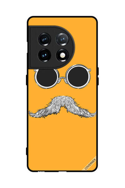 Covernex غطاء حماية لهاتف OnePlus 11 مع نظارات وفن الشارب