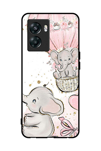 Covernex غطاء حماية لهاتف OnePlus Nord N300 برسومات فيلة صغيرة