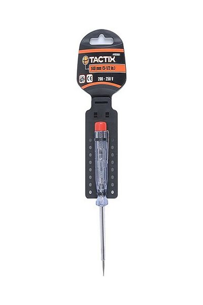Tactix 200-250V Steel Durable Circuit Tester