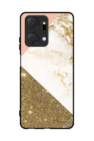 Covernex Protective Case Cover For Honor X7a Glitter & Marble Pattern