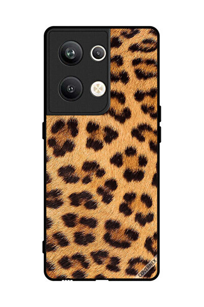 Covernex غطاء حماية لهاتف Oppo Reno 9 Pro Plus بنمط جلد النمر