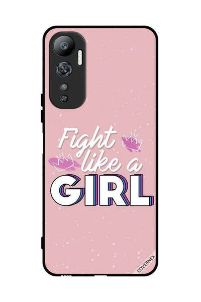 Covernex غطاء حماية لجهاز Infinix Hot 20 Fight Like A Girl
