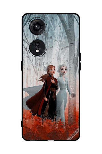 Covernex غطاء حماية لهاتف Oppo Reno8 T 5G Frozen Sisters